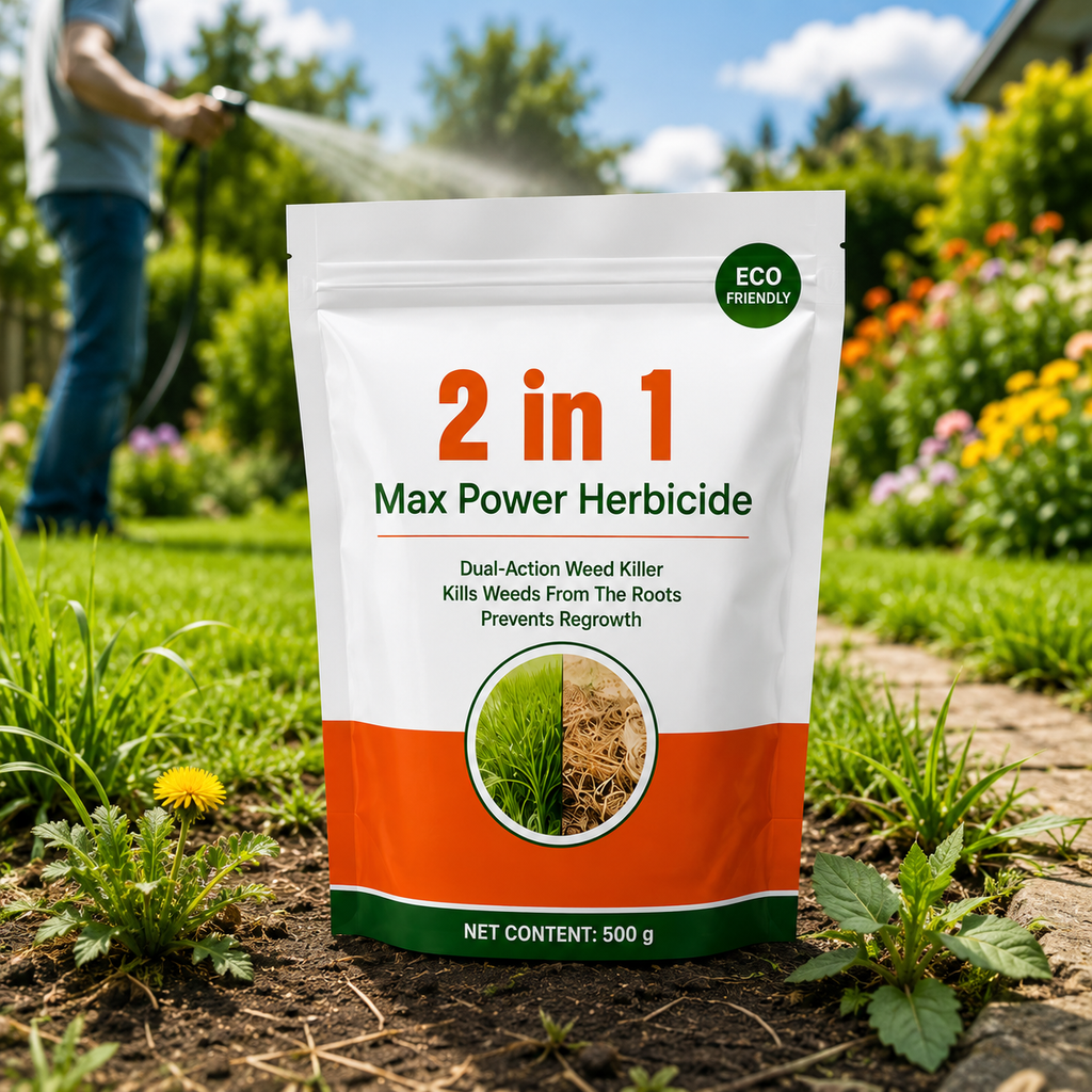 Dual-Action Weed Killer - Max Power Herbicide “BUY 1 GET 1 FREE”
